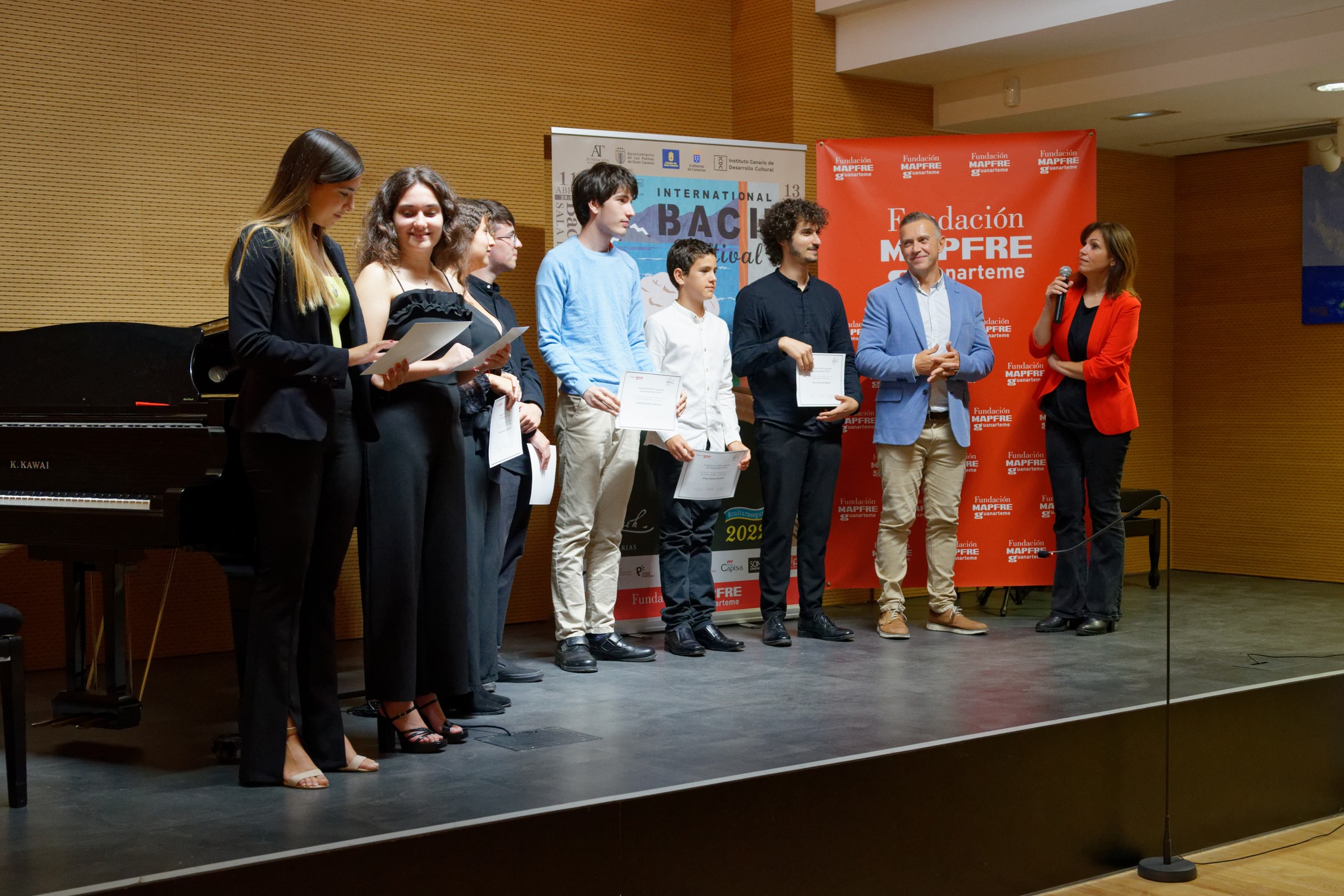 Ganadores del Concurso para Jóvenes Intérpretes
